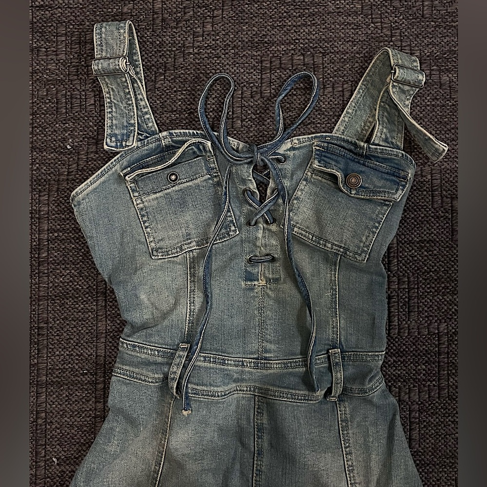 Stradivarius Mini denim dress